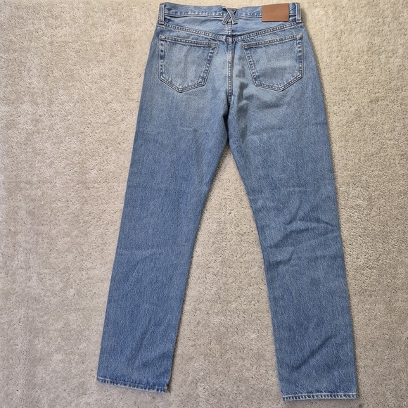 Alex Mill AM Original Jeans Mens 31/32 Blue Heavy Cotton 80s Dad USA Hipster - Picture 12 of 13